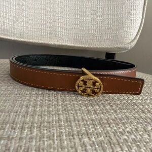 Tory Burch 1" MILLER REVERSIBLE BELT size SMALL